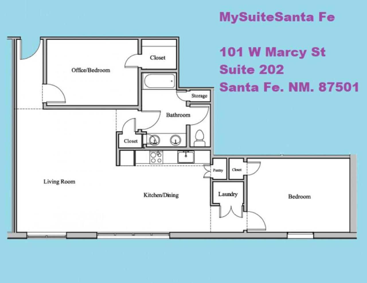 Luxury In The Heart Of Historic Downtown 1050 Sq Ft Santa Fe